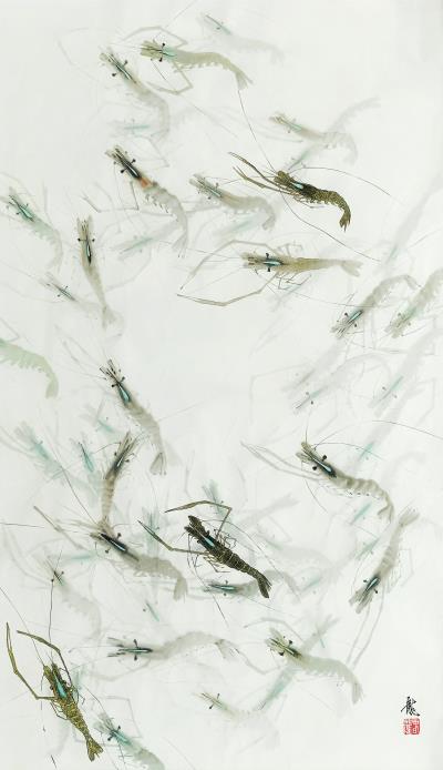 清水蝦圖