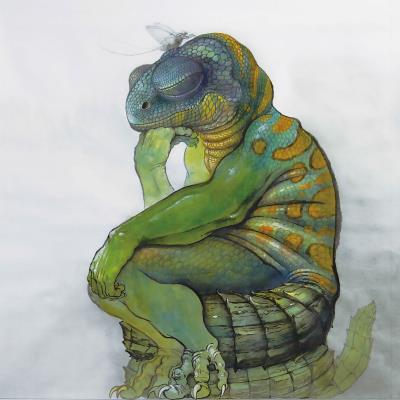 沉思者
