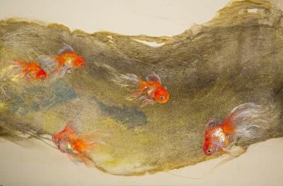 金箔系列：躲貓貓
