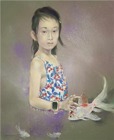 金魚系列：微笑的魚
 